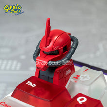 Load image into Gallery viewer, Zeon MS-06 Zaku II  Doujin Custom Resin Keycap Magnetically Controlled Luminescence for Cherry MX
