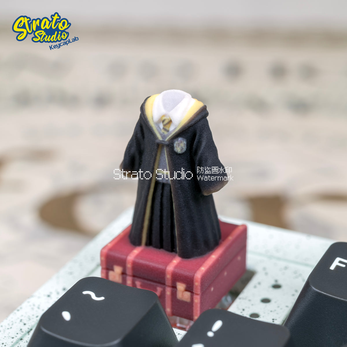 Harry Potter Hogwarts House Robes Doujin Custom Resin Keycap for Cherry MX