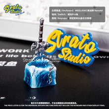 Load image into Gallery viewer, World of Warcraft Frostmourne Doujin Custom Shine-through Keycap for Cherry MX
