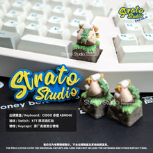 Load image into Gallery viewer, Legend of Zelda Korok Doujin Custom Resin Keycap for Cherry MX
