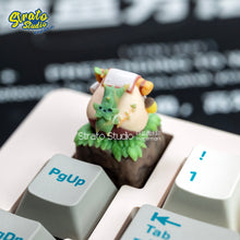 Load image into Gallery viewer, Legend of Zelda Korok Doujin Custom Resin Keycap for Cherry MX
