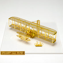 Load image into Gallery viewer, 1/160 Wright Flyer 1903 First Flight Brass Precision Structure Model Kit
