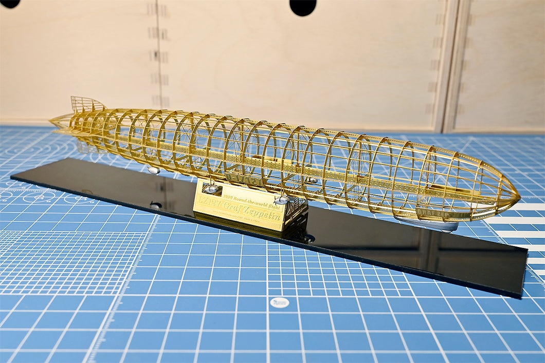 1/1000 German Graf Zeppelin Airship D-LZ127 1929 Brass Precision Structure Model Kit