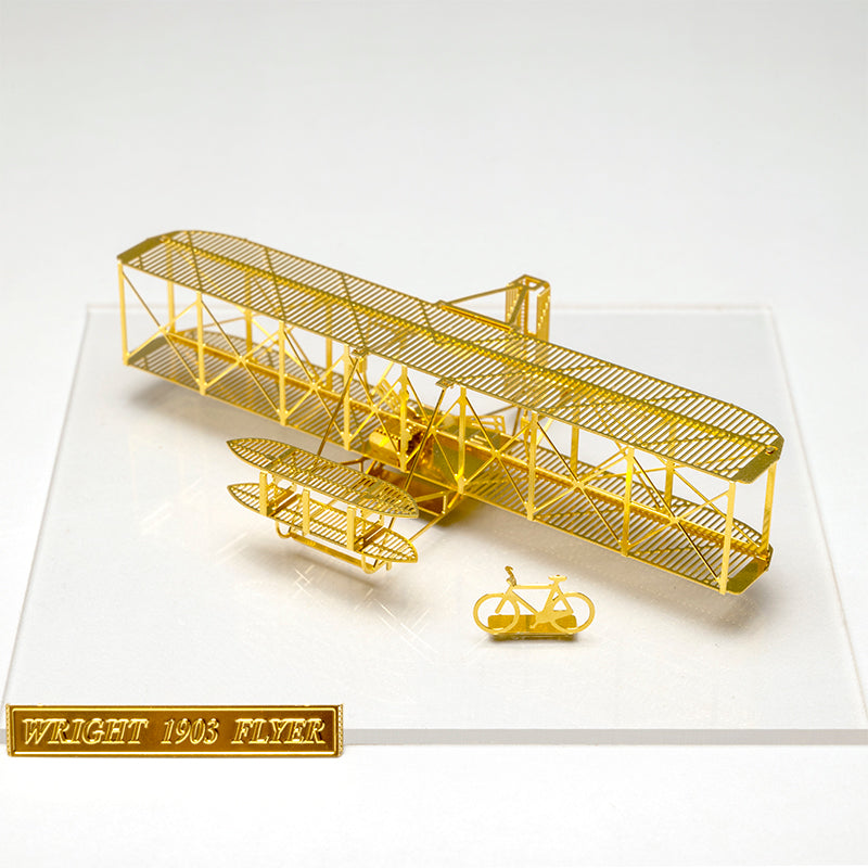 1/160 Wright Flyer 1903 First Flight Brass Precision Structure Model Kit