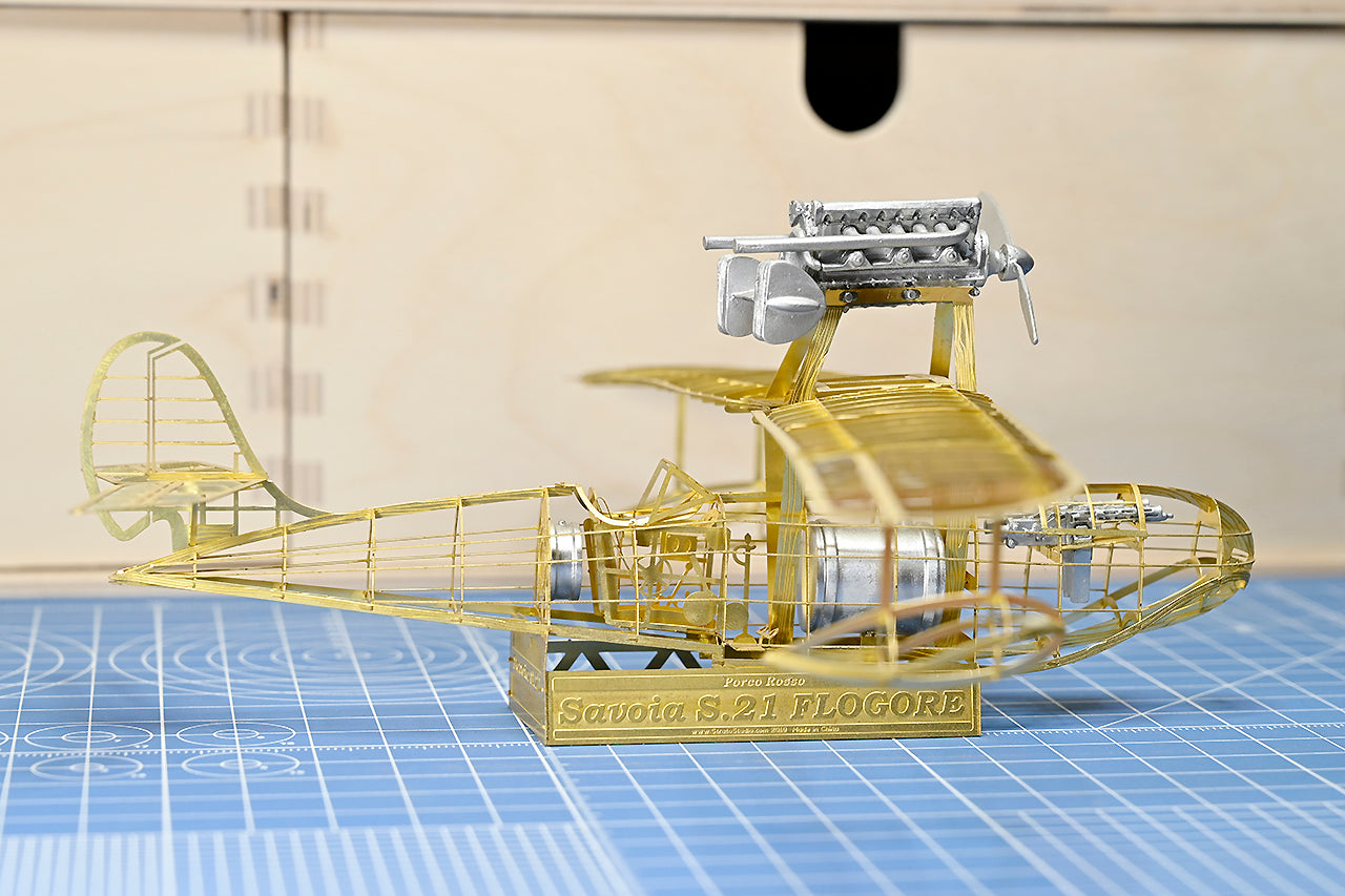 1/48 Porco rosso Savoia S.21 FG1 Brass Precision Structure Model