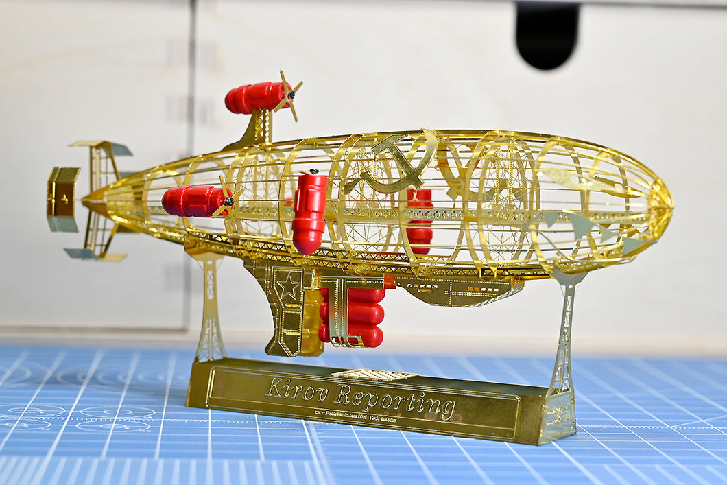 Red Alert 2 Kirov Airship Brass Precision Structure Model Kit