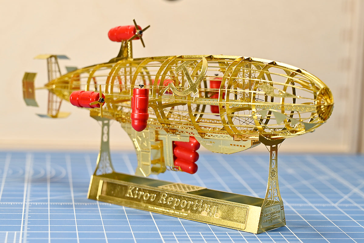 Red Alert 2 Kirov Airship Brass Precision Structure Model Kit