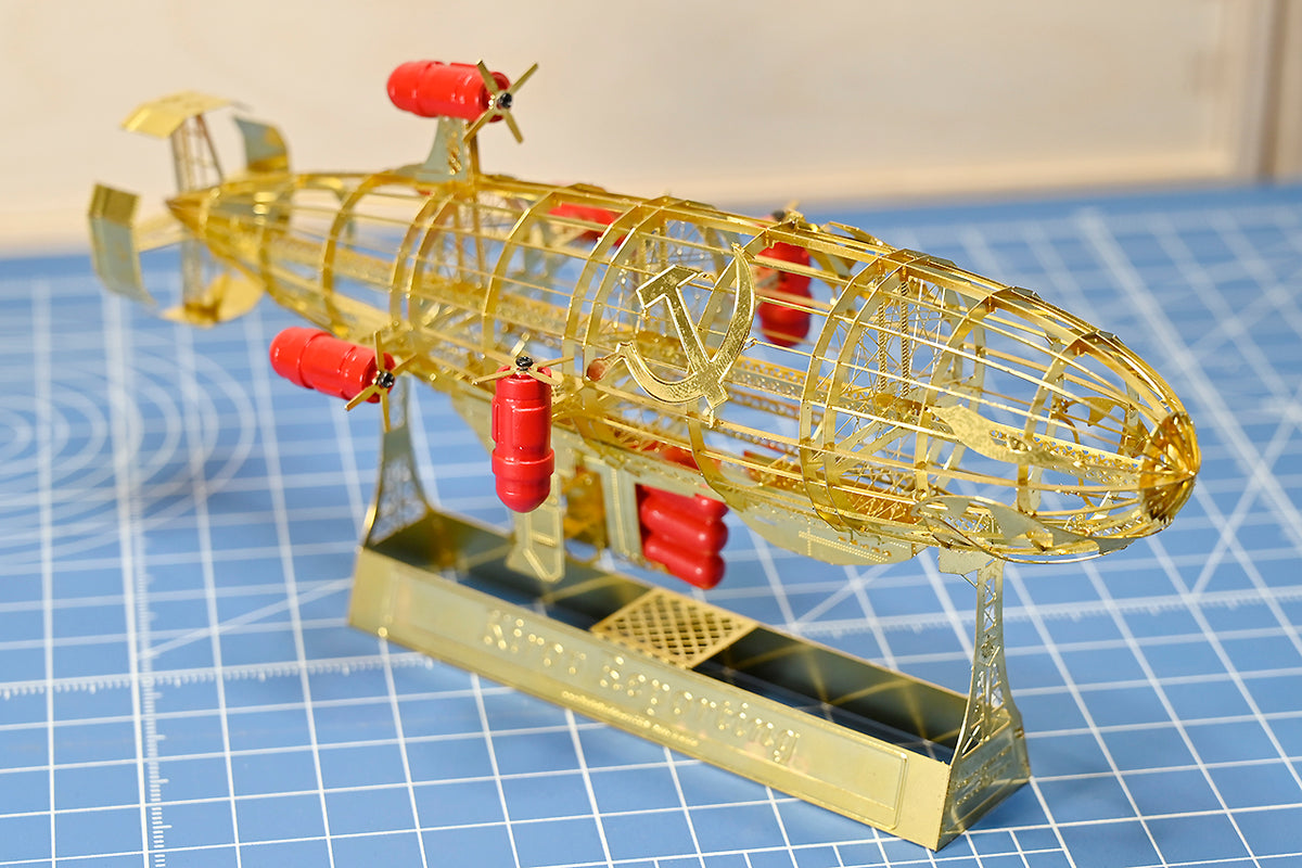 Red Alert 2 Kirov Airship Brass Precision Structure Model Kit