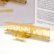 Load image into Gallery viewer, 1/160 Wright Flyer 1903 First Flight Brass Precision Structure Model Kit
