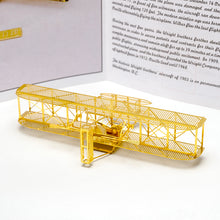 Load image into Gallery viewer, 1/160 Wright Flyer 1903 First Flight Brass Precision Structure Model Kit
