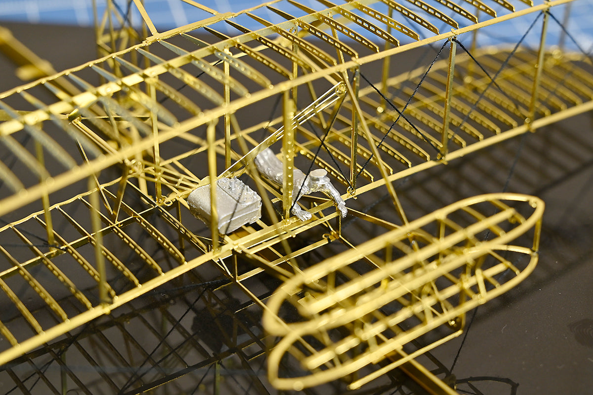 1/72 Wright Flyer 1903 First flight Brass Precision Structure Model Kit