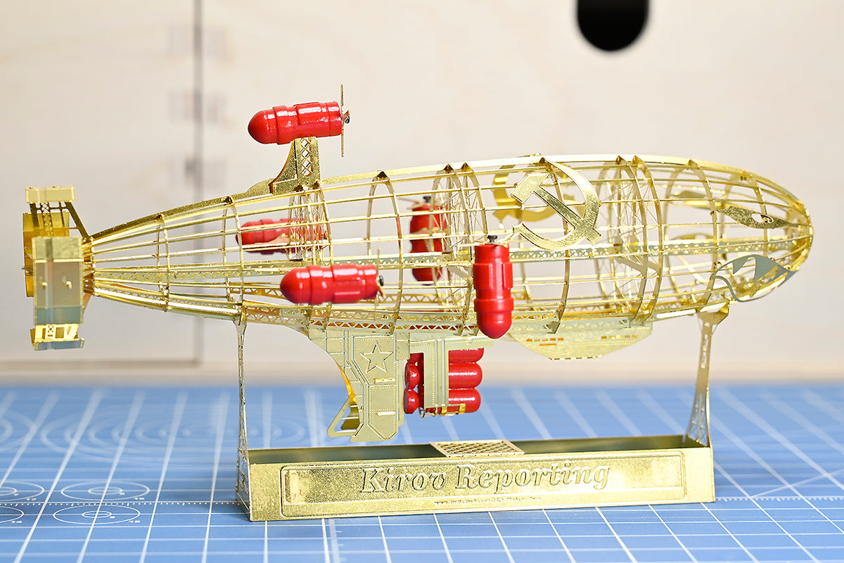 Red Alert 2 Kirov Airship Brass Precision Structure Model Kit