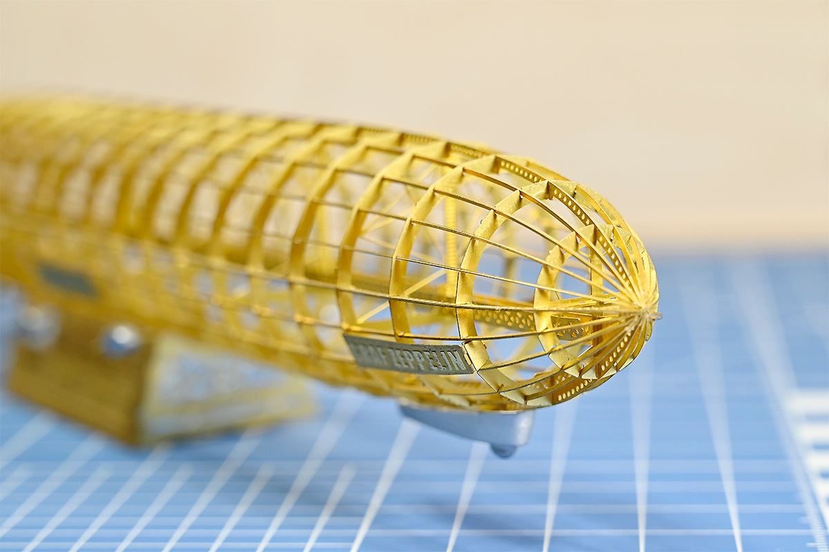 1/1000 German Graf Zeppelin Airship D-LZ127 1929 Brass Precision Structure Model Kit