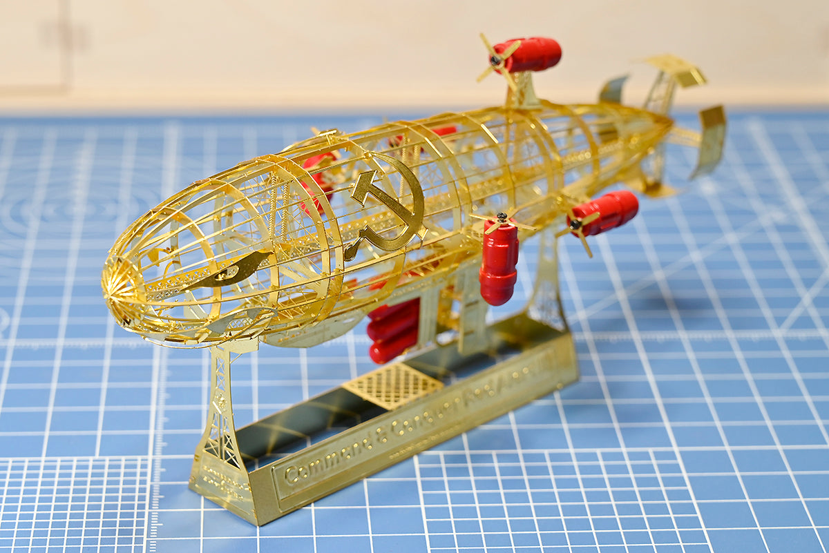 Red Alert 2 Kirov Airship Brass Precision Structure Model Kit