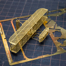 Load image into Gallery viewer, 1/160 Wright Flyer 1903 First Flight Brass Precision Structure Model Kit
