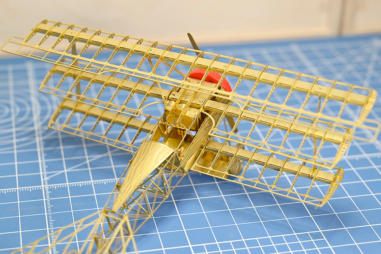 1/48 Fokker Dr.1 Red Baron 1917 Brass Precision Structure