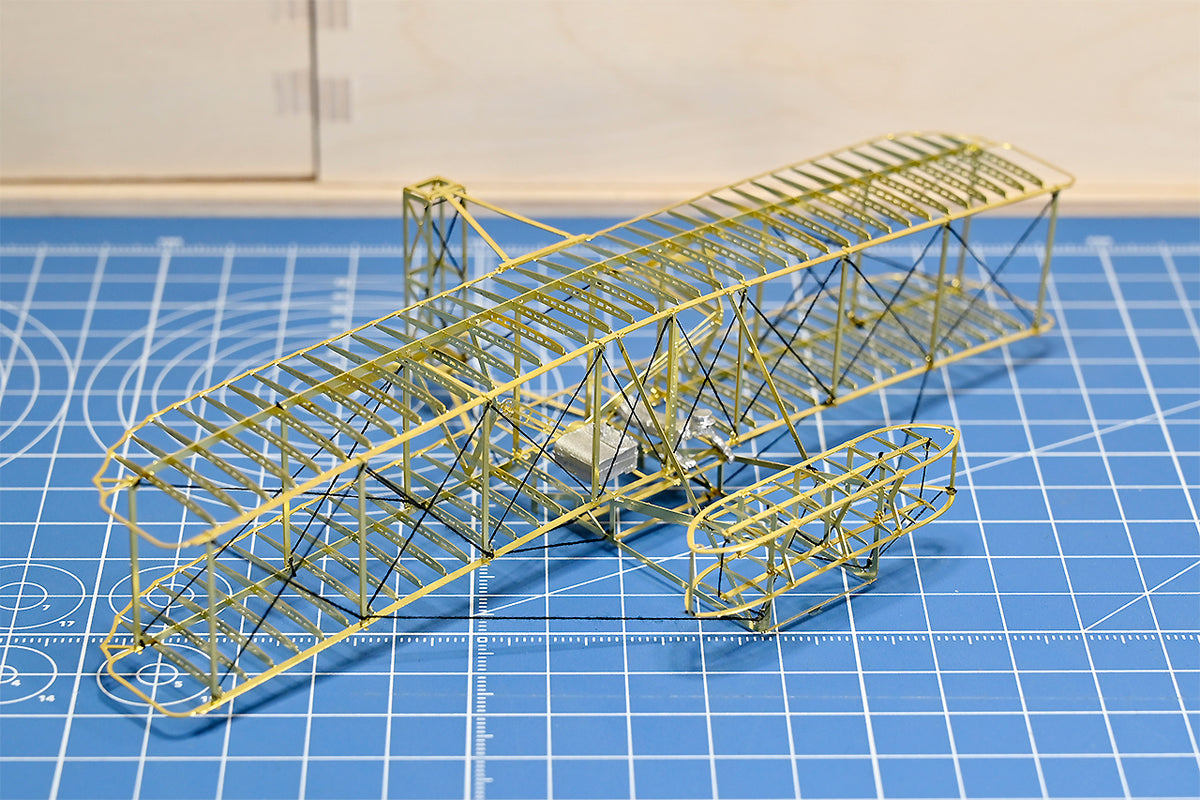 1/72 Wright Flyer 1903 First flight Brass Precision Structure Model Kit