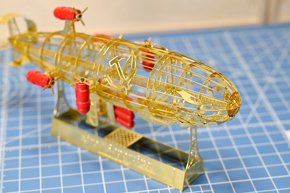 Red Alert 2 Kirov Airship Brass Precision Structure Model Kit
