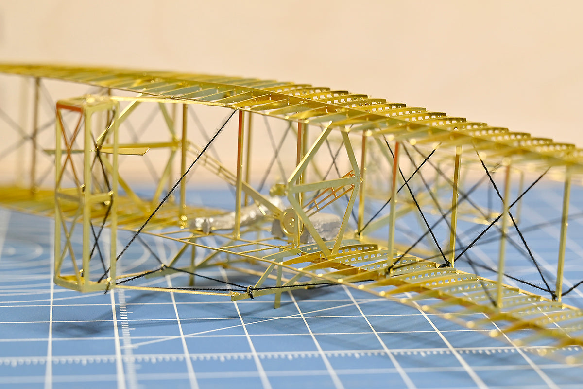 1/72 Wright Flyer 1903 First flight Brass Precision Structure Model Kit