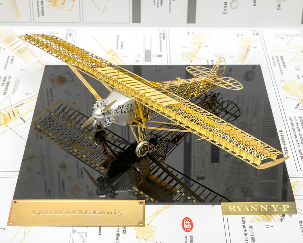 1/72 Spirit of St.Louis 1927 Brass Precision Structure Model Kit