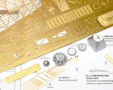 Load image into Gallery viewer, 1/72 Spirit of St.Louis 1927 Brass Precision Structure Model Kit
