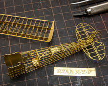 Load image into Gallery viewer, 1/72 Spirit of St.Louis 1927 Brass Precision Structure Model Kit
