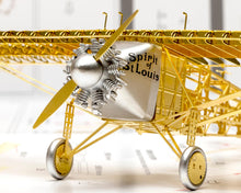 Load image into Gallery viewer, 1/72 Spirit of St.Louis 1927 Brass Precision Structure Model Kit
